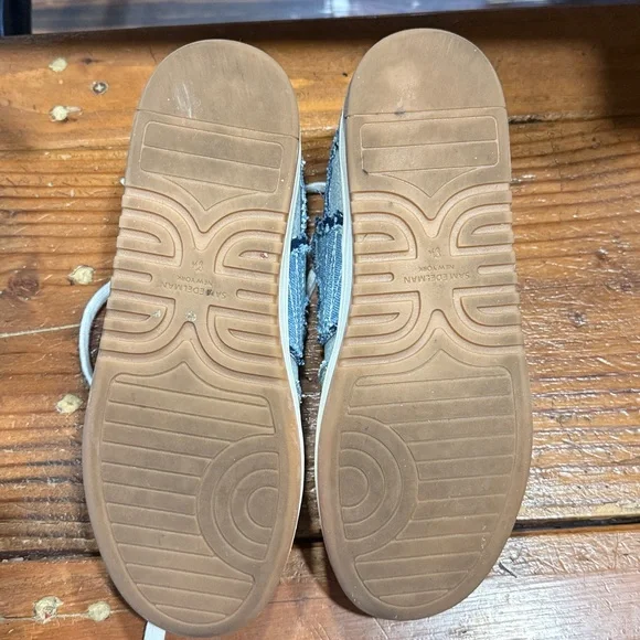 Sam Edelman Blue and White Casual Sneakers - Picture 6 of 9